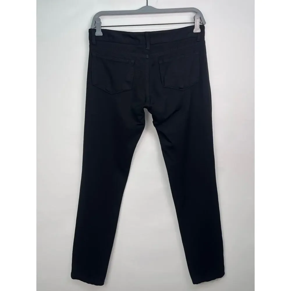 Paige Black Stretch Skinny Jeggings Zip Pocket Size 29 - Picture 5 of 10